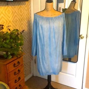 Super lightweight denim cloth dress